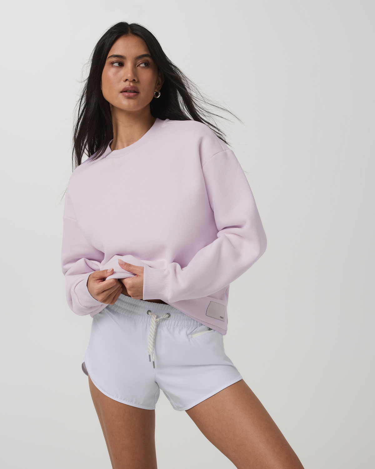 Restore Oversized Crew 2.0 Women's Lilac Breeze Sweatshirt - Image 5