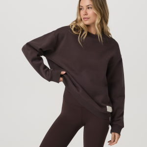 Restore Oversized Crew 2.0 French Roast Sweatshirt