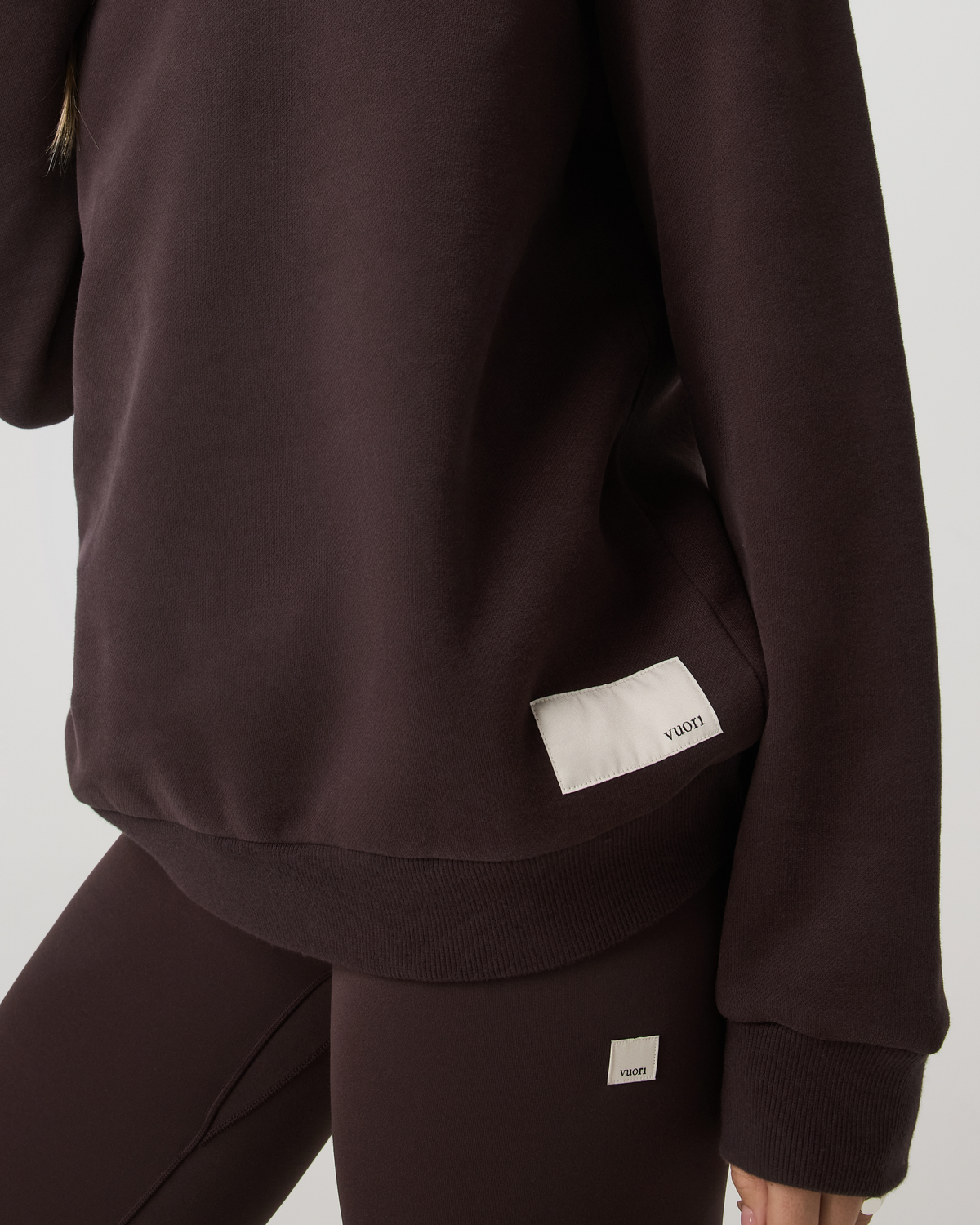Restore Oversized Crew 2.0 French Roast Sweatshirt - Image 5