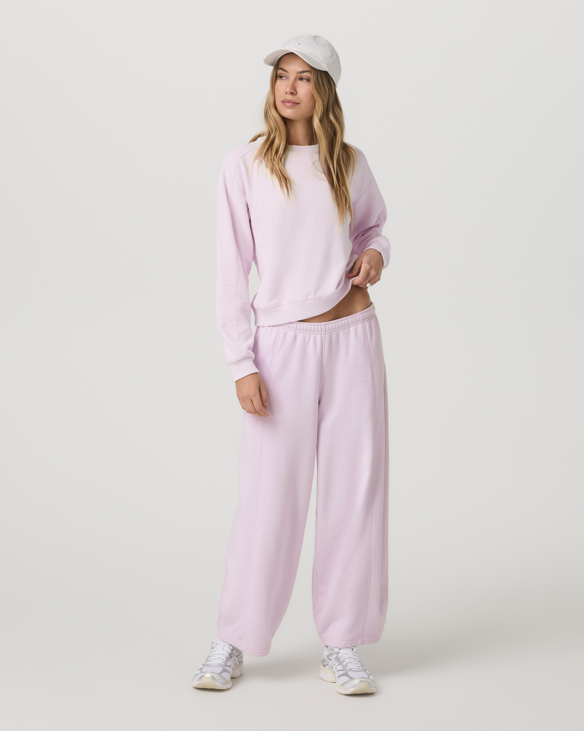 Sedona Seams Crew Women's Lilac Breeze Sweatshirt - Image 4