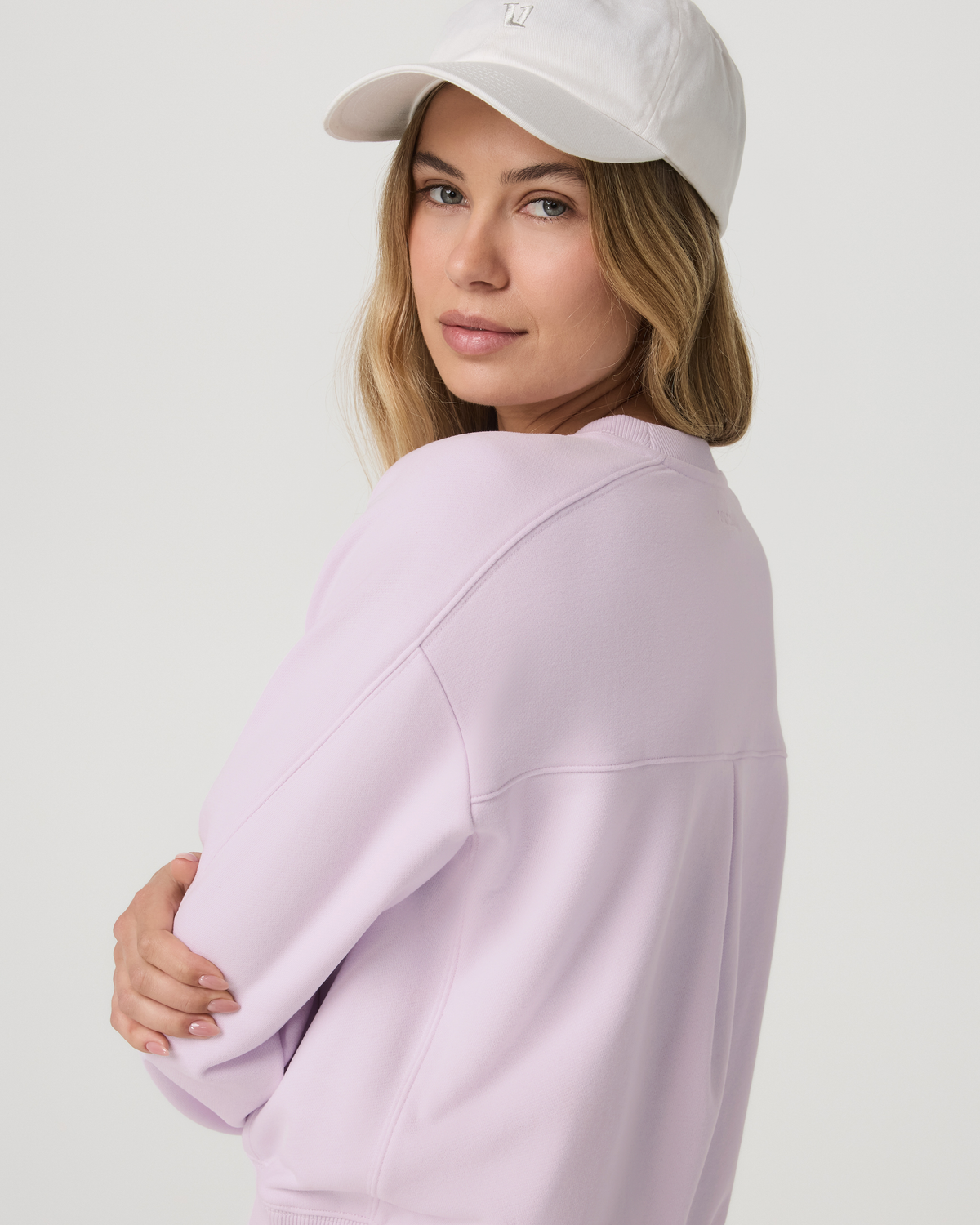 Sedona Seams Crew Women's Lilac Breeze Sweatshirt - Image 5