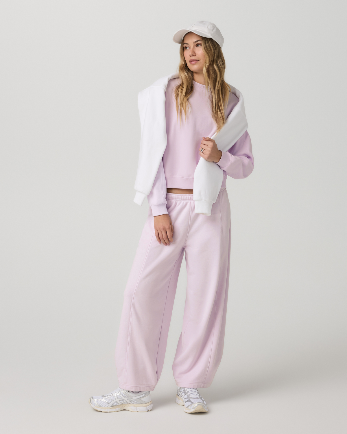 Sedona Seams Crew Women's Lilac Breeze Sweatshirt - Image 6