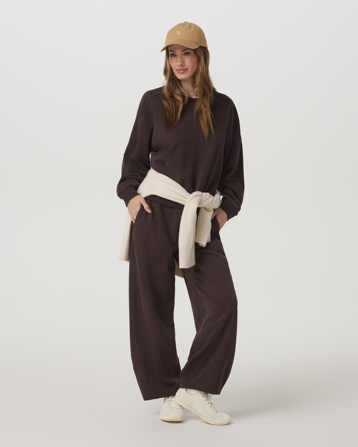 Sedona Seams Crew Women's French Roast Sweatshirt