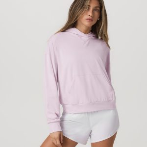 Women's Halo Modern Pullover Hoodie Lilac Breeze Heather