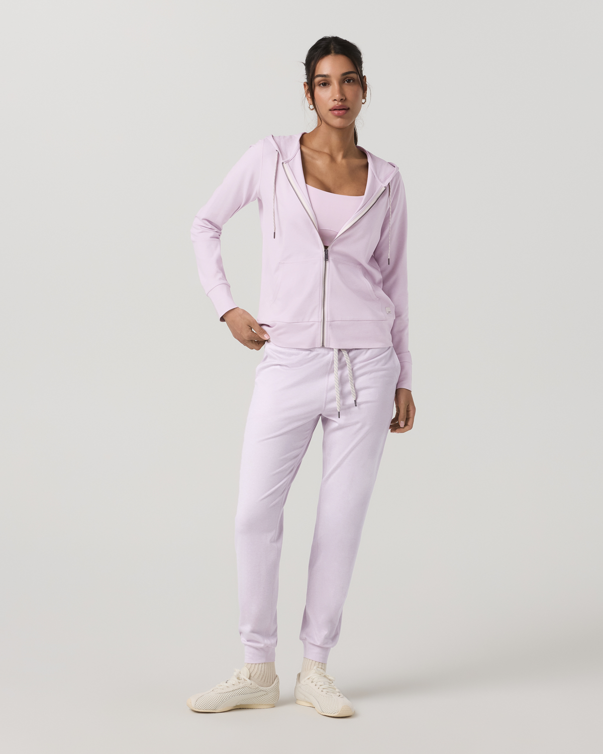 Halo Performance Hoodie 2.0 Lilac Breeze Heather Hoodie - Image 4