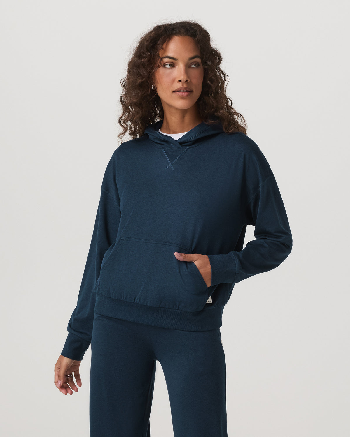 Halo Pullover Hoodie Women's Blue Coast Heather Hoodie