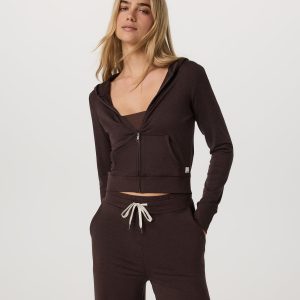 Halo Mini FZ Hoodie Women's Java Heather Hoodie