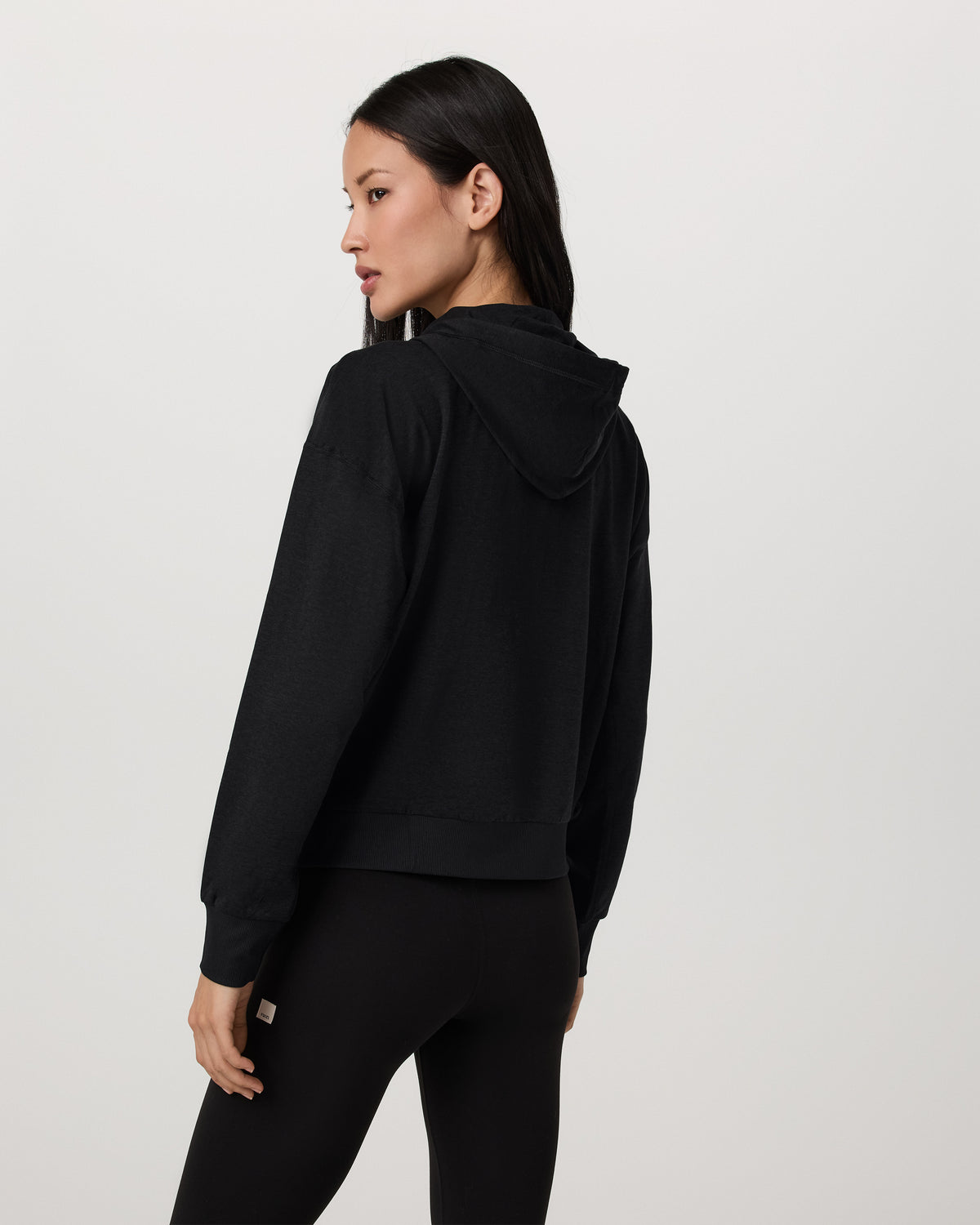 Halo Pullover Hoodie Women's Black Heather Hoodie - Image 3