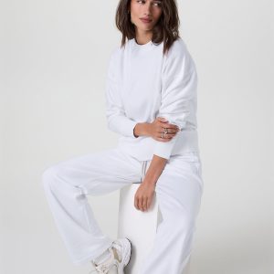 Sedona Weekender Crew Women's White Pullover