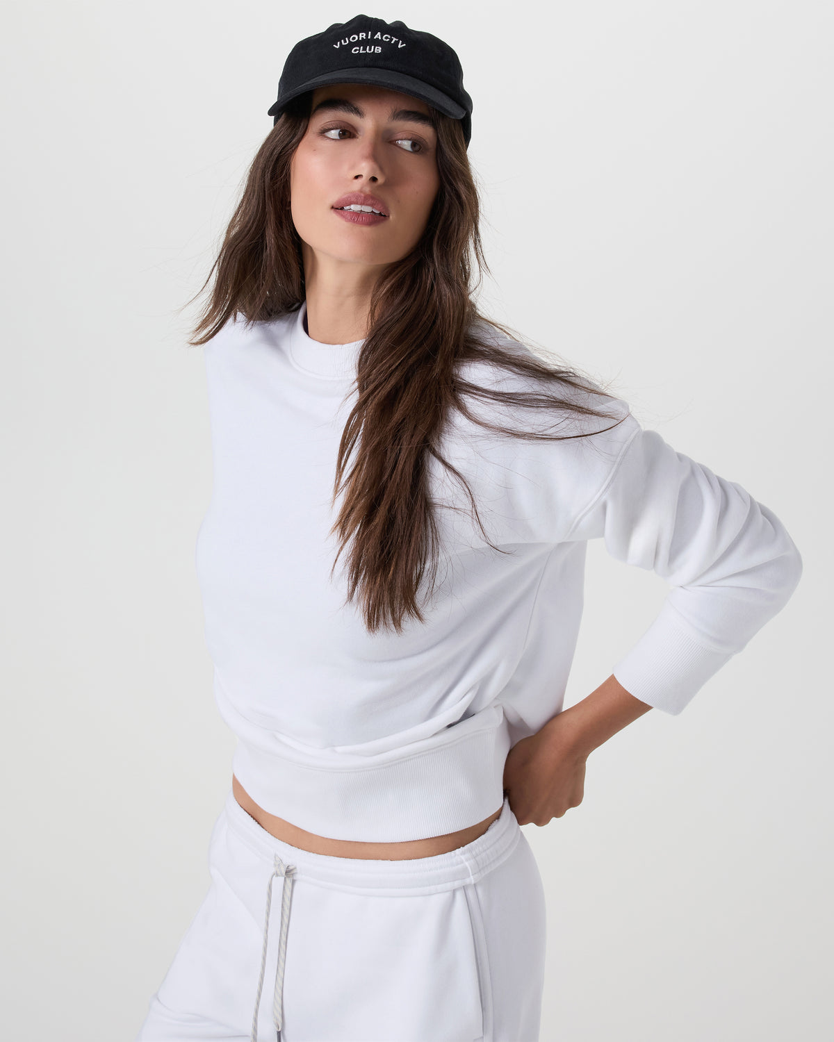 Sedona Weekender Crew Women's White Pullover - Image 2