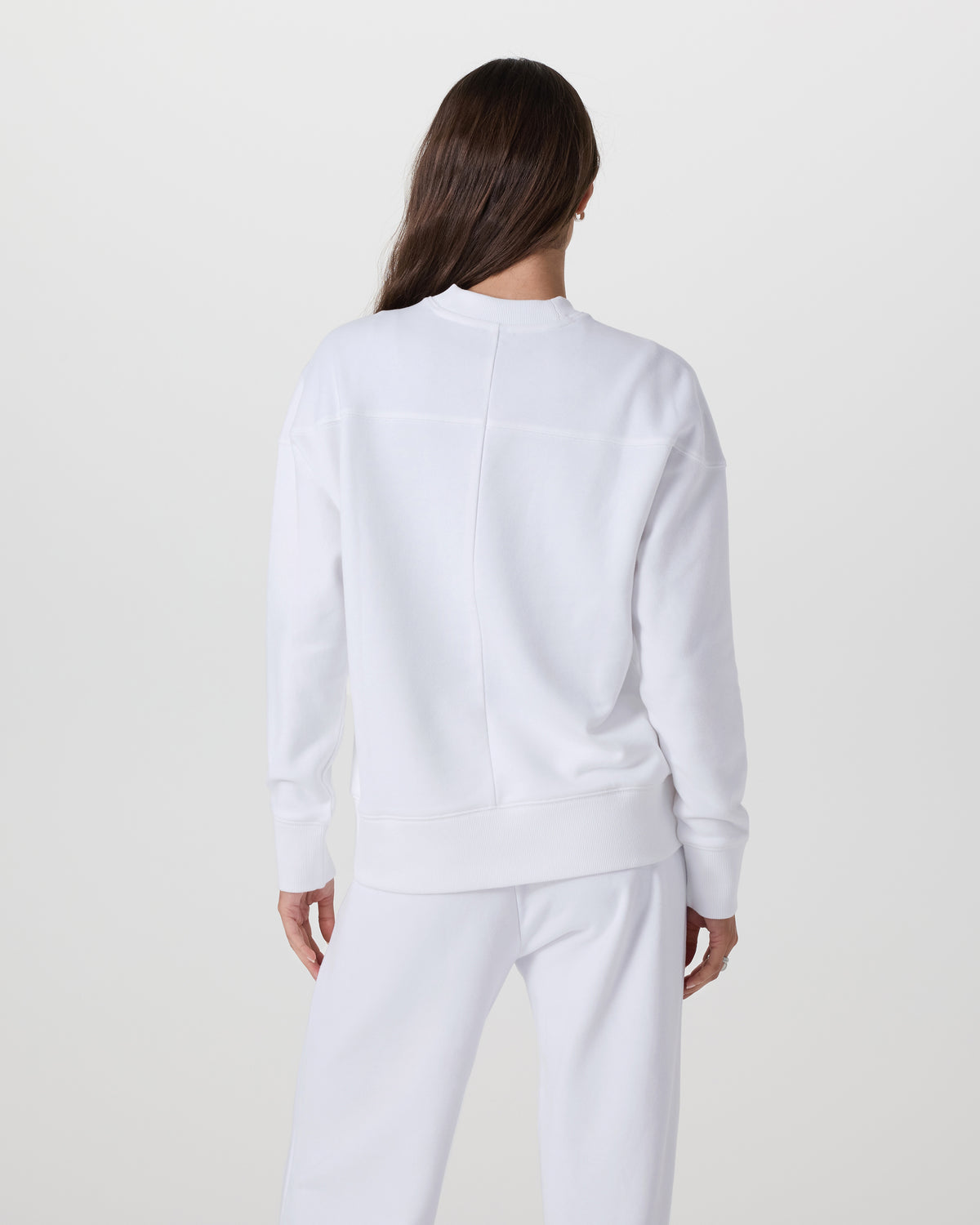 Sedona Weekender Crew Women's White Pullover - Image 3