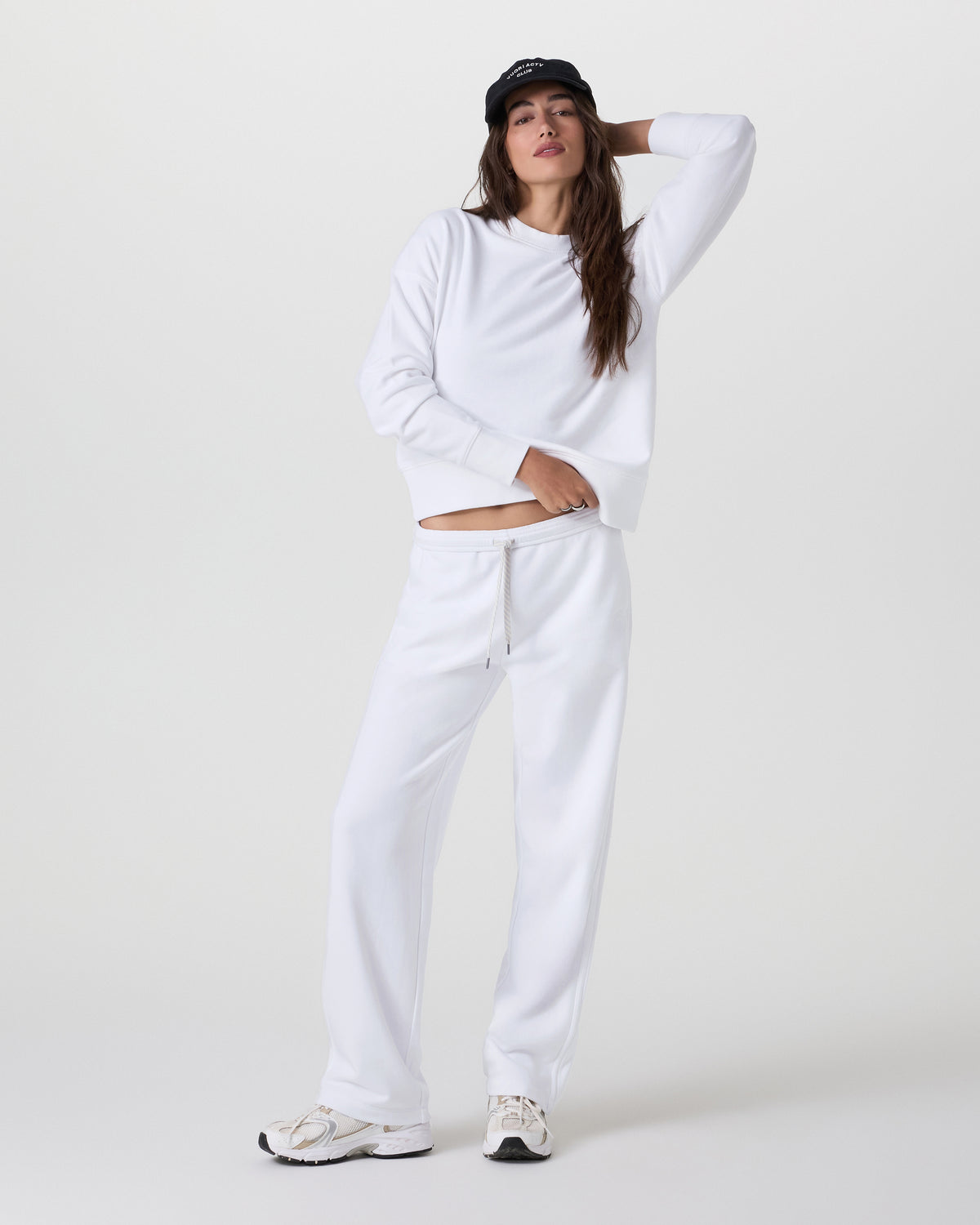 Sedona Weekender Crew Women's White Pullover - Image 5