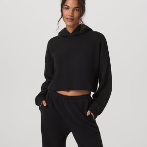 Sedona Pullover Hoodie Women's Black Oversized Hoodie