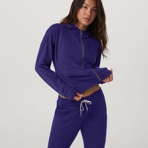 Halo Full Zip Hoodie Women's Stellar Sky Heather Hoodie