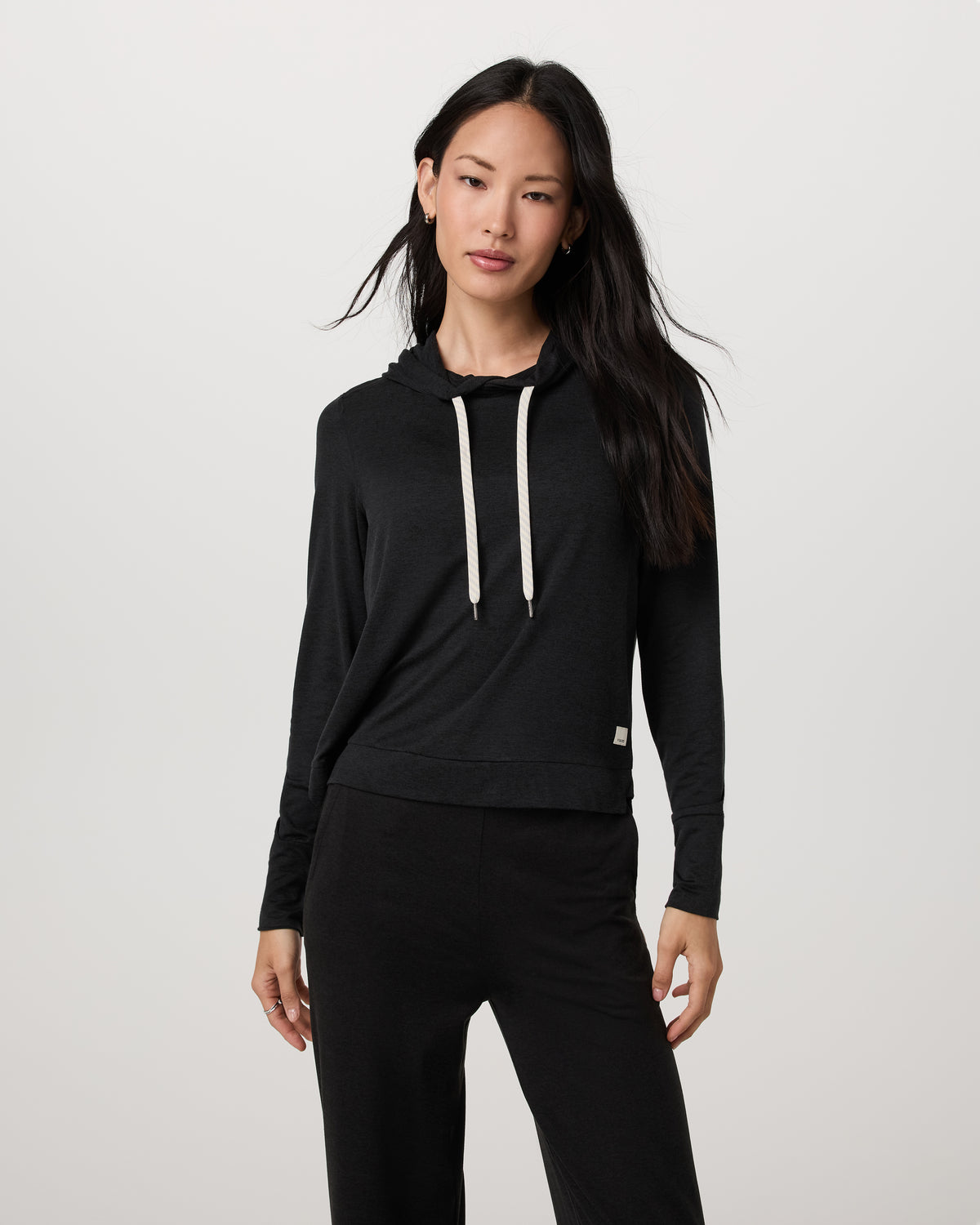 Halo Essential Hoodie Black Heather Sweatshirt