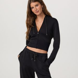 Compose Full Zip Hoodie Women's Black Zip-Up Jacket