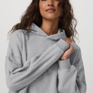 Sedona Pullover Hoodie Light Heather Grey Hoodie