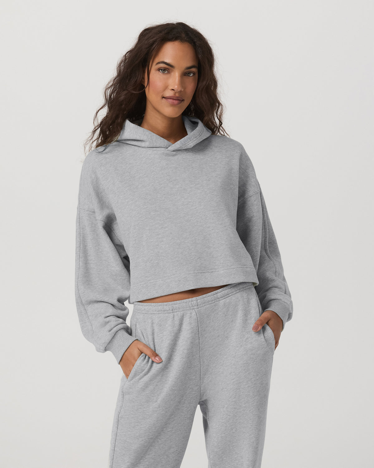 Sedona Pullover Hoodie Light Heather Grey Hoodie - Image 2