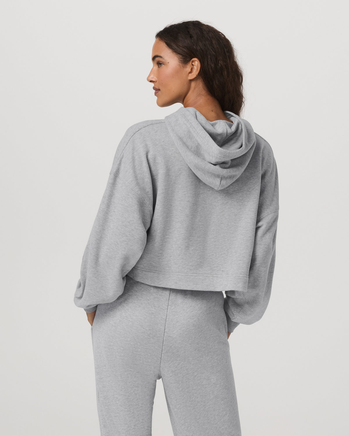 Sedona Pullover Hoodie Light Heather Grey Hoodie - Image 3