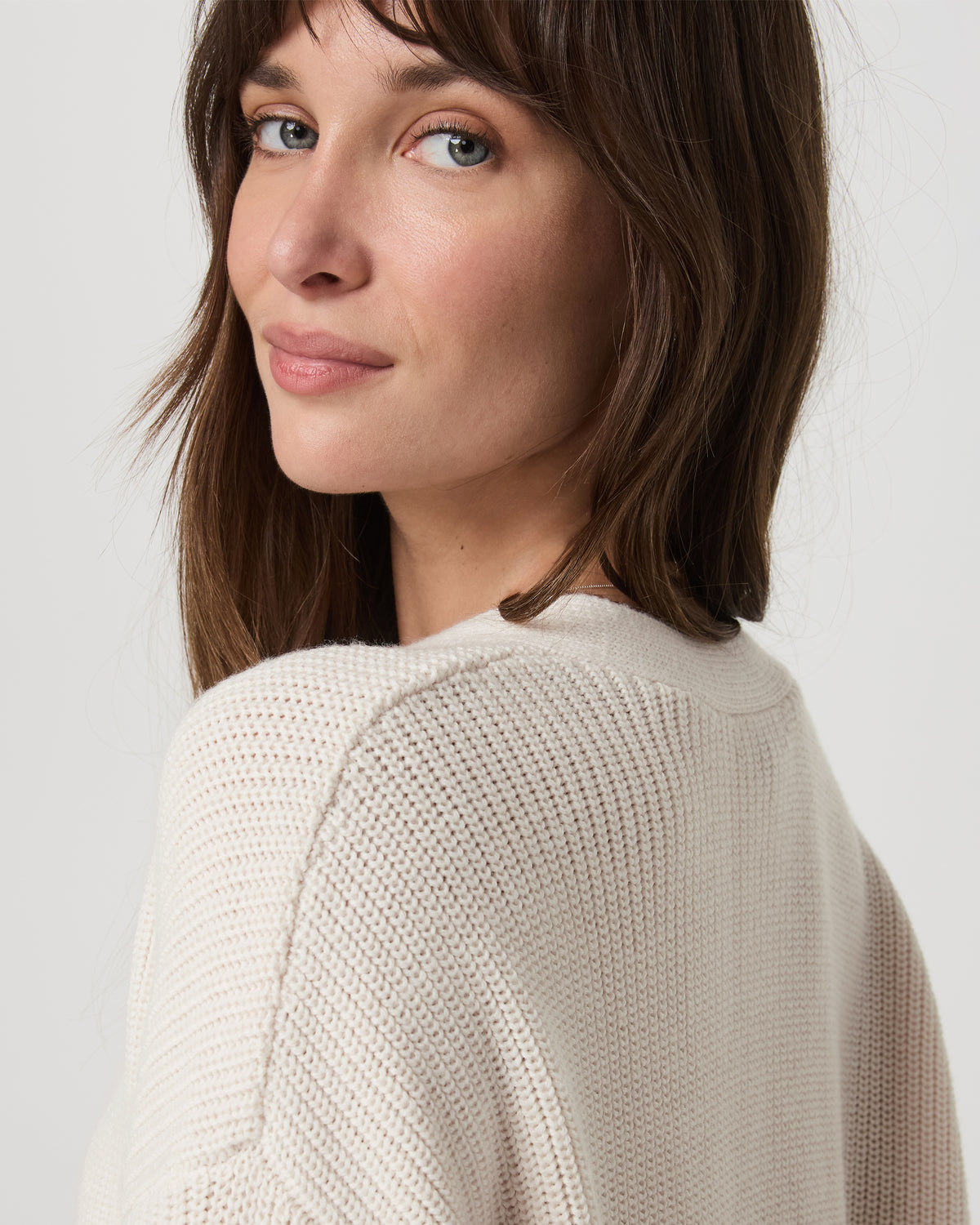 Alps Boyfriend Cardigan Women's Marshmallow Sweater - Image 5