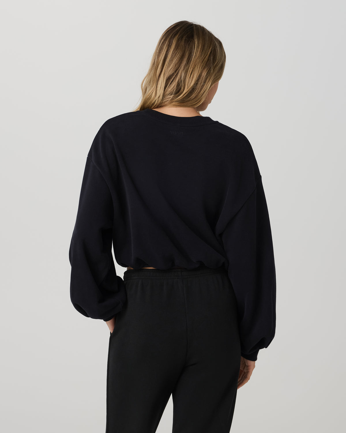 Sedona Bubble Crew Women's Black Pullover Crewneck - Image 3