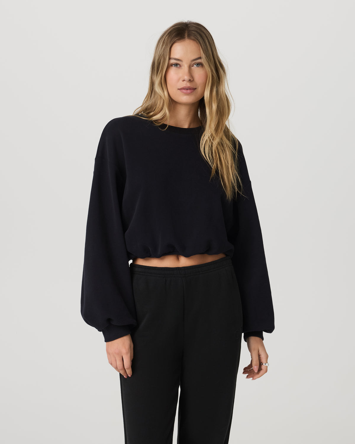 Sedona Bubble Crew Women's Black Pullover Crewneck - Image 5