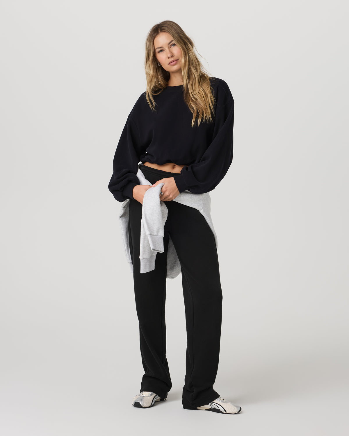 Sedona Bubble Crew Women's Black Pullover Crewneck - Image 6