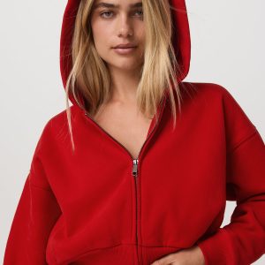 Restore Mini Full Zip Hoodie Women's Cherry Jacket