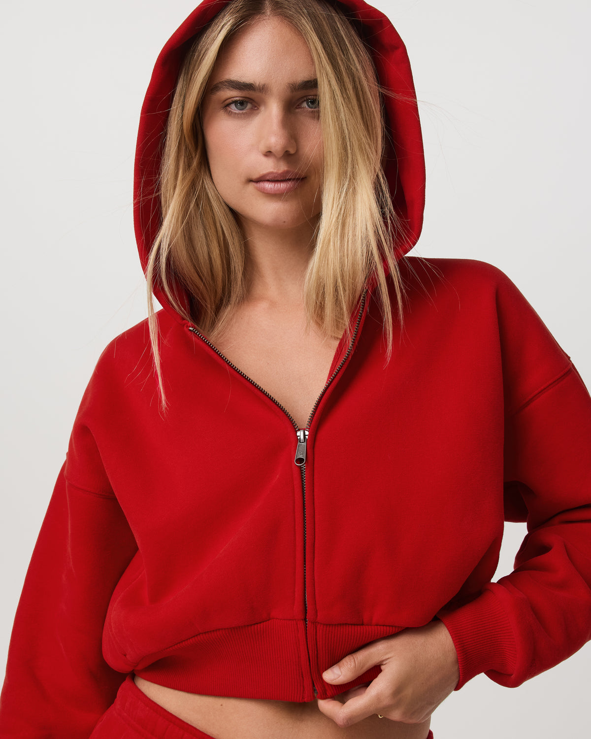 Restore Mini Full Zip Hoodie Women's Cherry Jacket