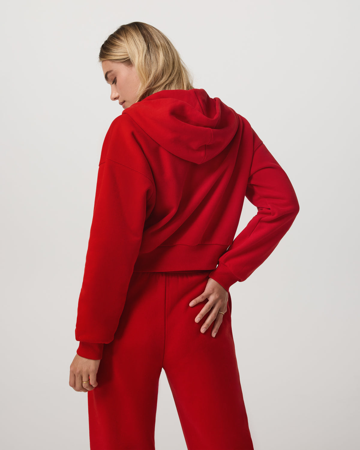 Restore Mini Full Zip Hoodie Women's Cherry Jacket - Image 3