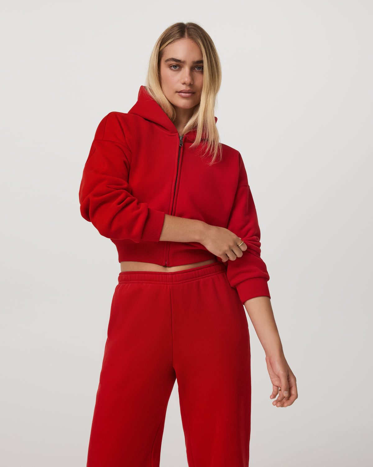 Restore Mini Full Zip Hoodie Women's Cherry Jacket - Image 5