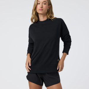 Sedona Weekender Crew Women's Black Pullover