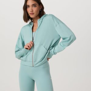 Halo Modern Full Zip Hoodie Sea Spray Heather
