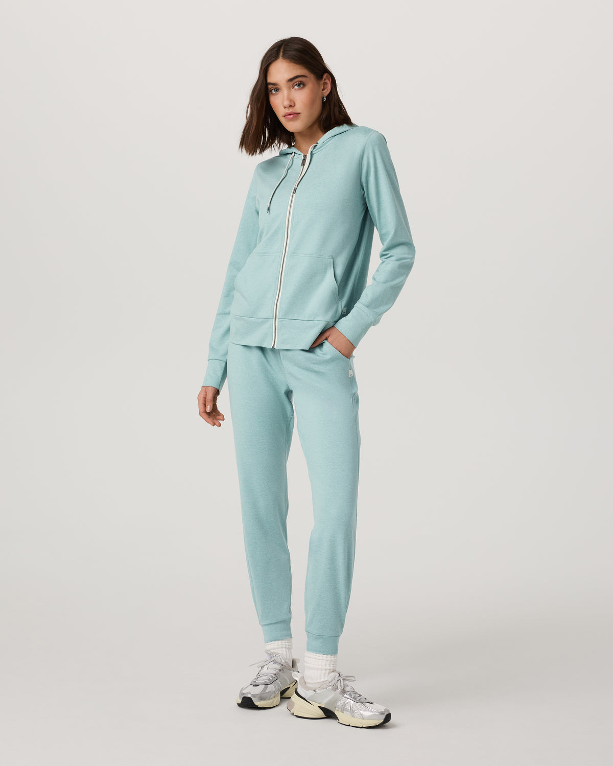Halo Performance Hoodie 2.0 Sea Spray Heather - Image 6
