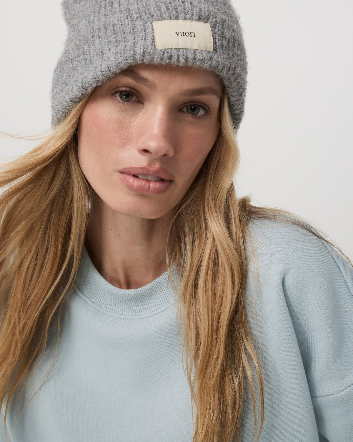 Restore Mini Crew Women's Blue Haze Crewneck - Image 4
