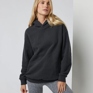 Restore Oversized Hoodie Washed Black