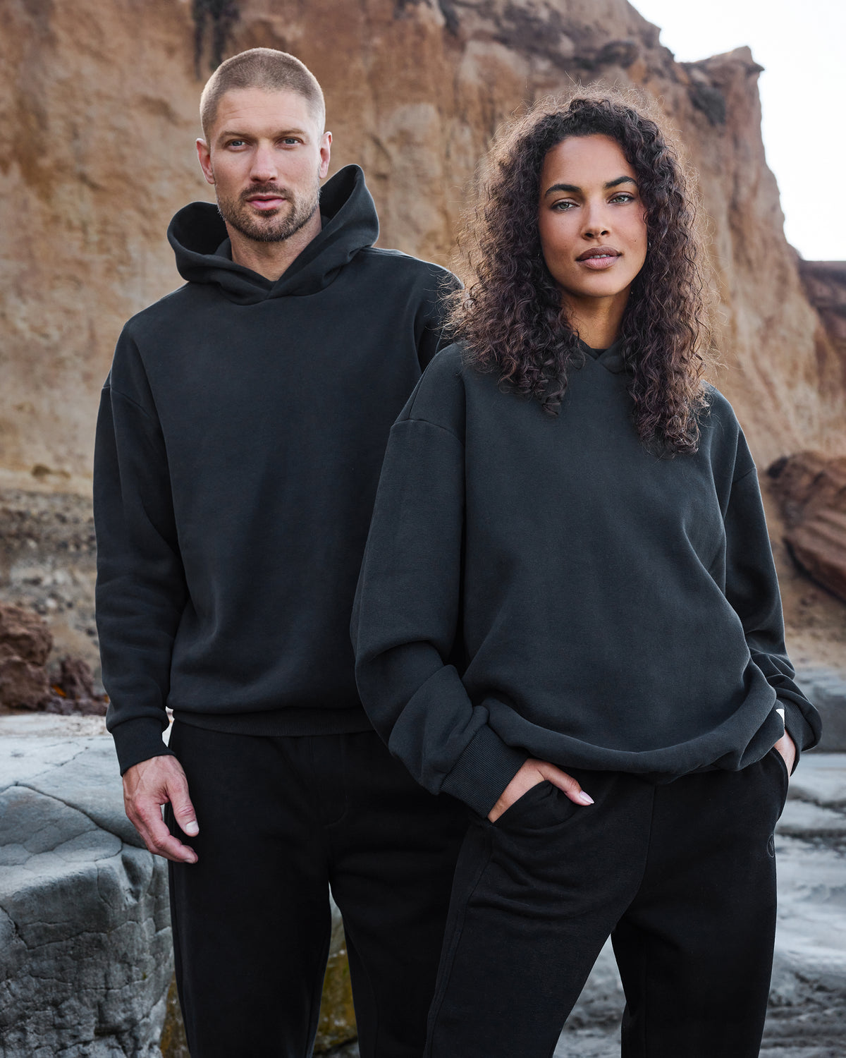 Restore Oversized Hoodie Washed Black - Image 2