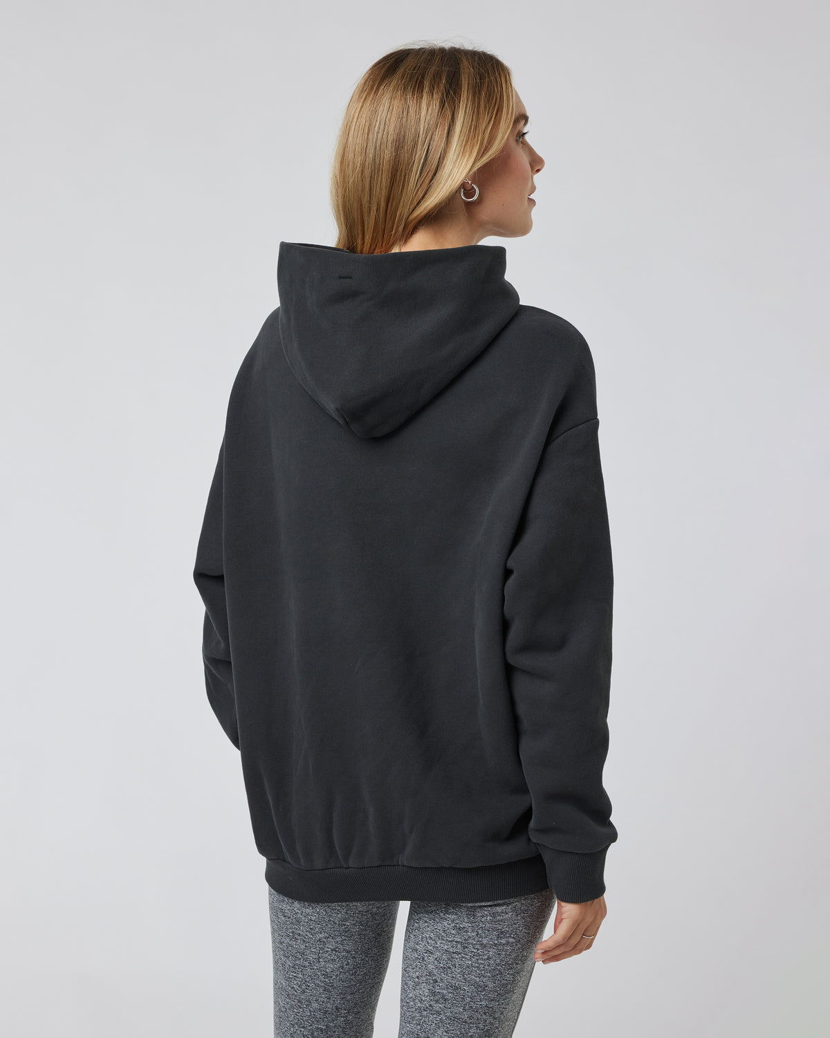 Restore Oversized Hoodie Washed Black - Image 7