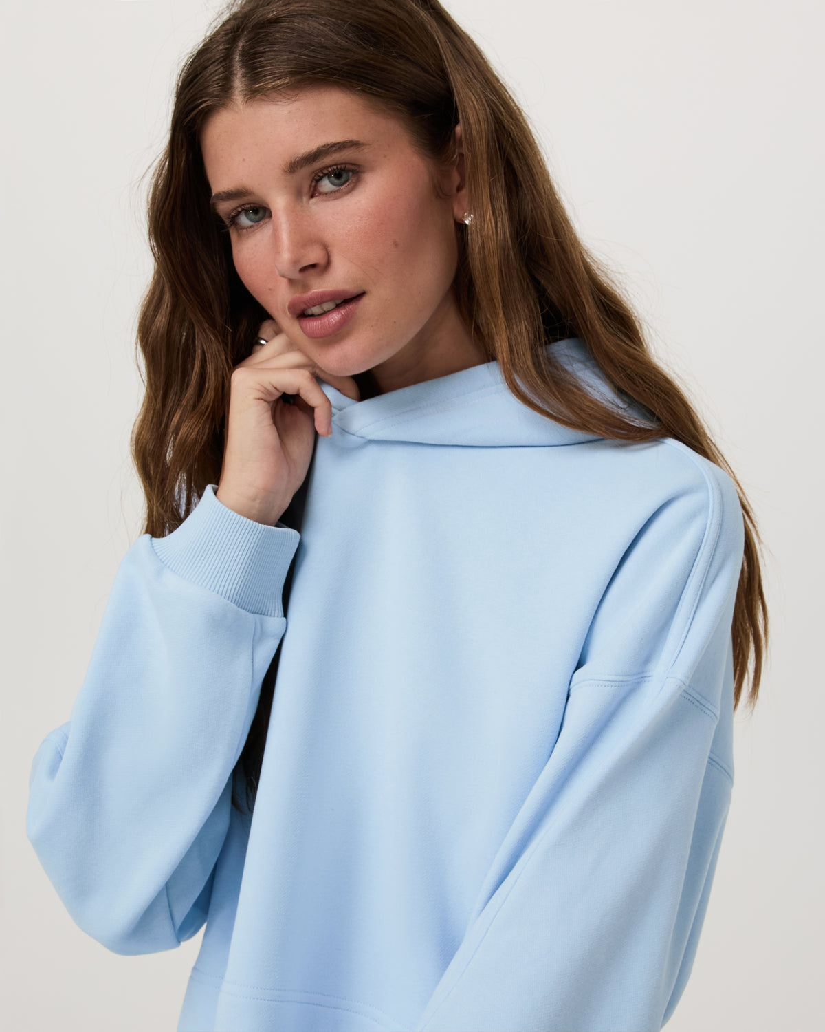Sedona Pullover Hoodie Women's Crystal Blue Hoodie