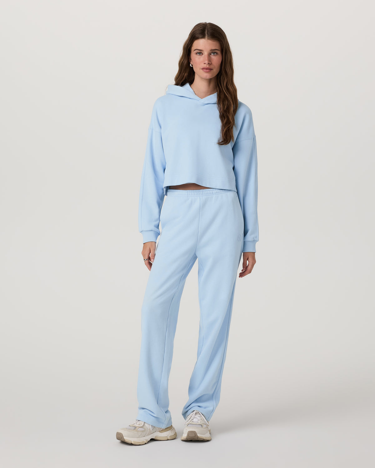 Sedona Pullover Hoodie Women's Crystal Blue Hoodie - Image 4