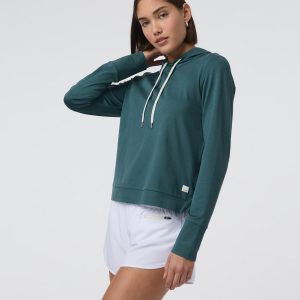 Halo Essential Hoodie Moss Heather Pullover