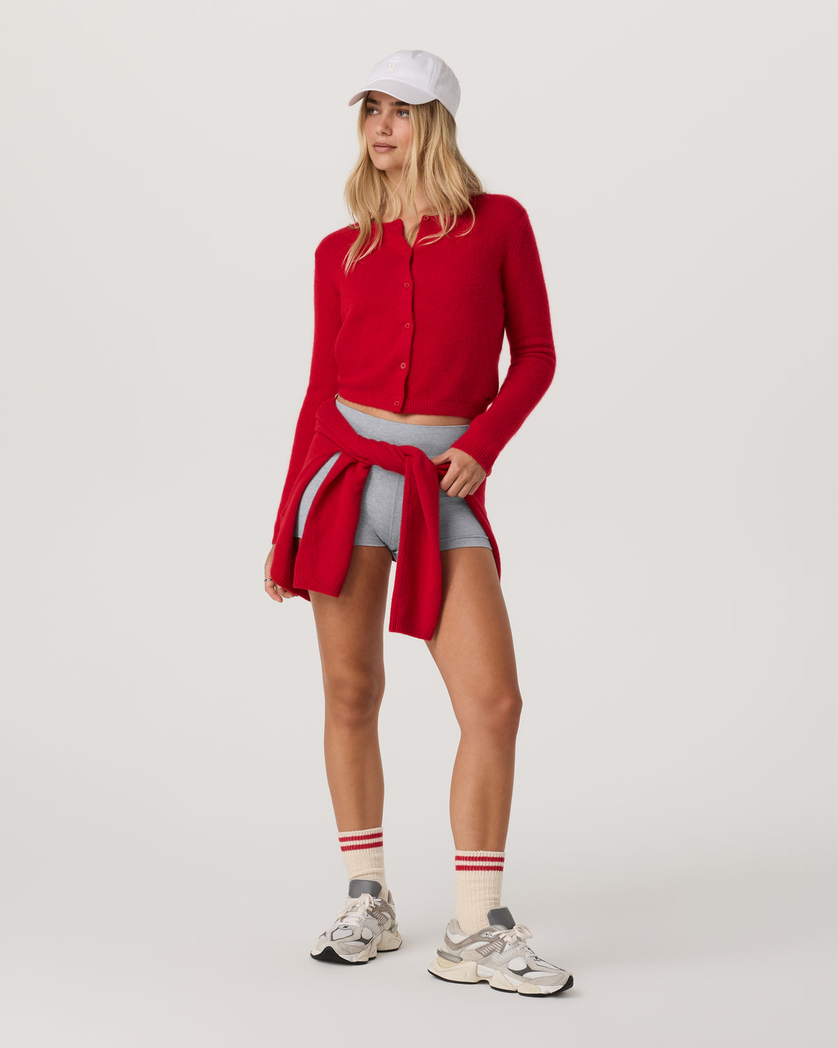 ??milie Cashmere Cardi Women's Cherry Cardi - Image 2