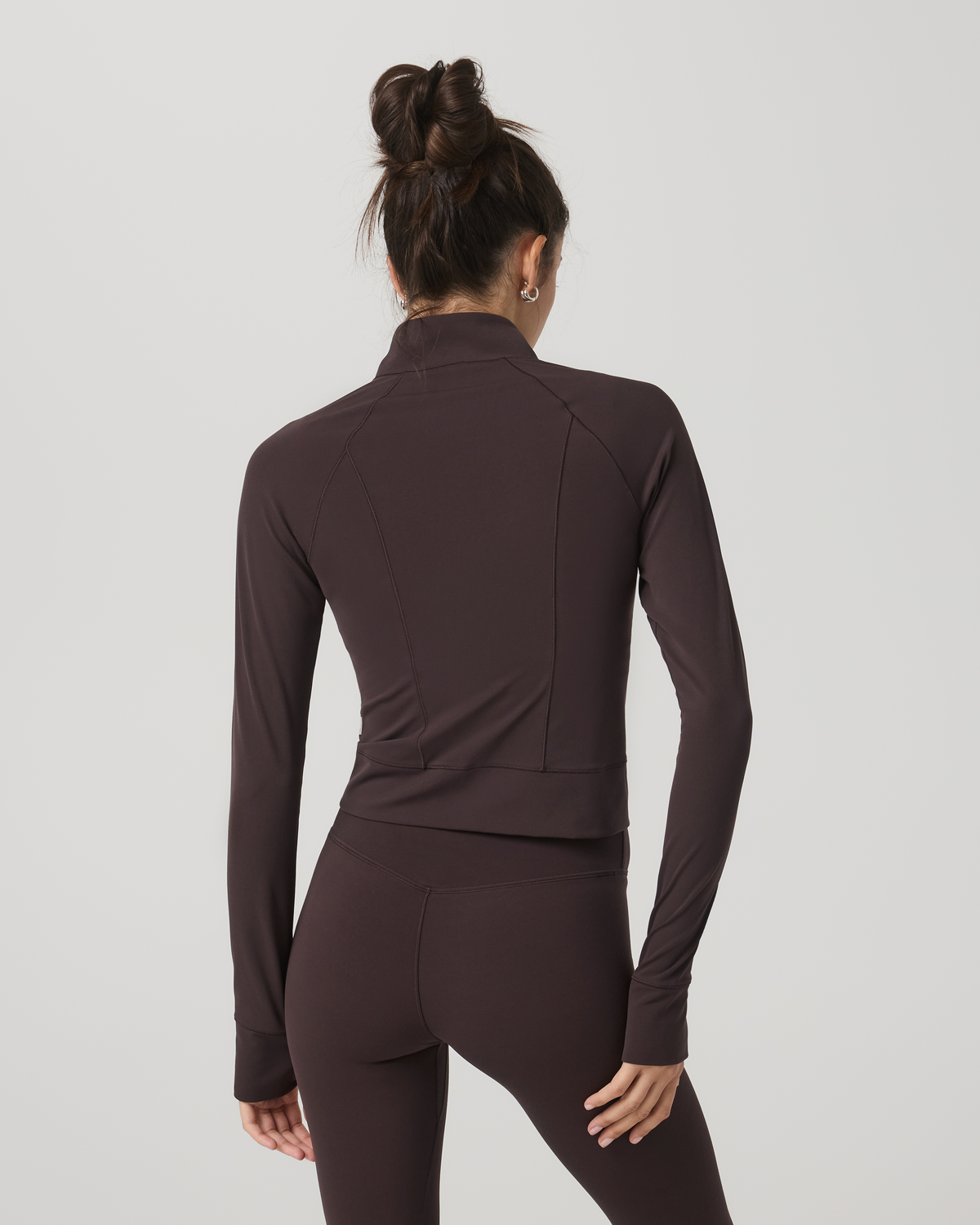 Vuori AllTheForm? Fitness Jacket Women's French Roast Jacket - Image 3