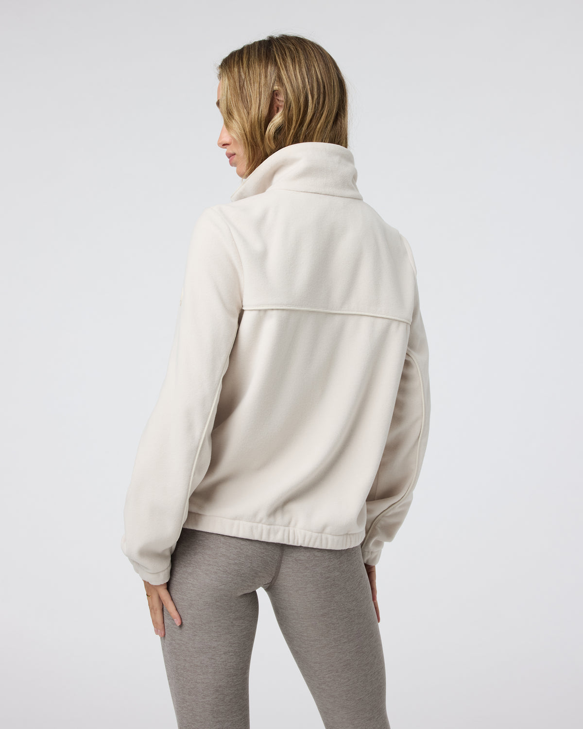 Women's Aspen Full Zip Dune Fleece Pullover - Image 3