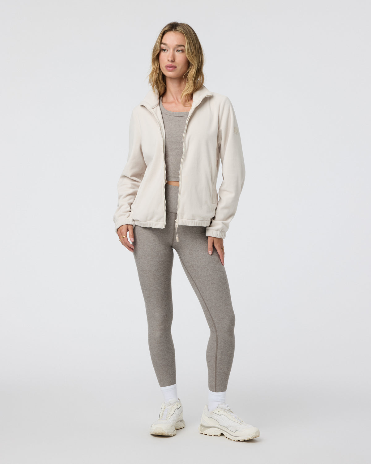 Women's Aspen Full Zip Dune Fleece Pullover - Image 4