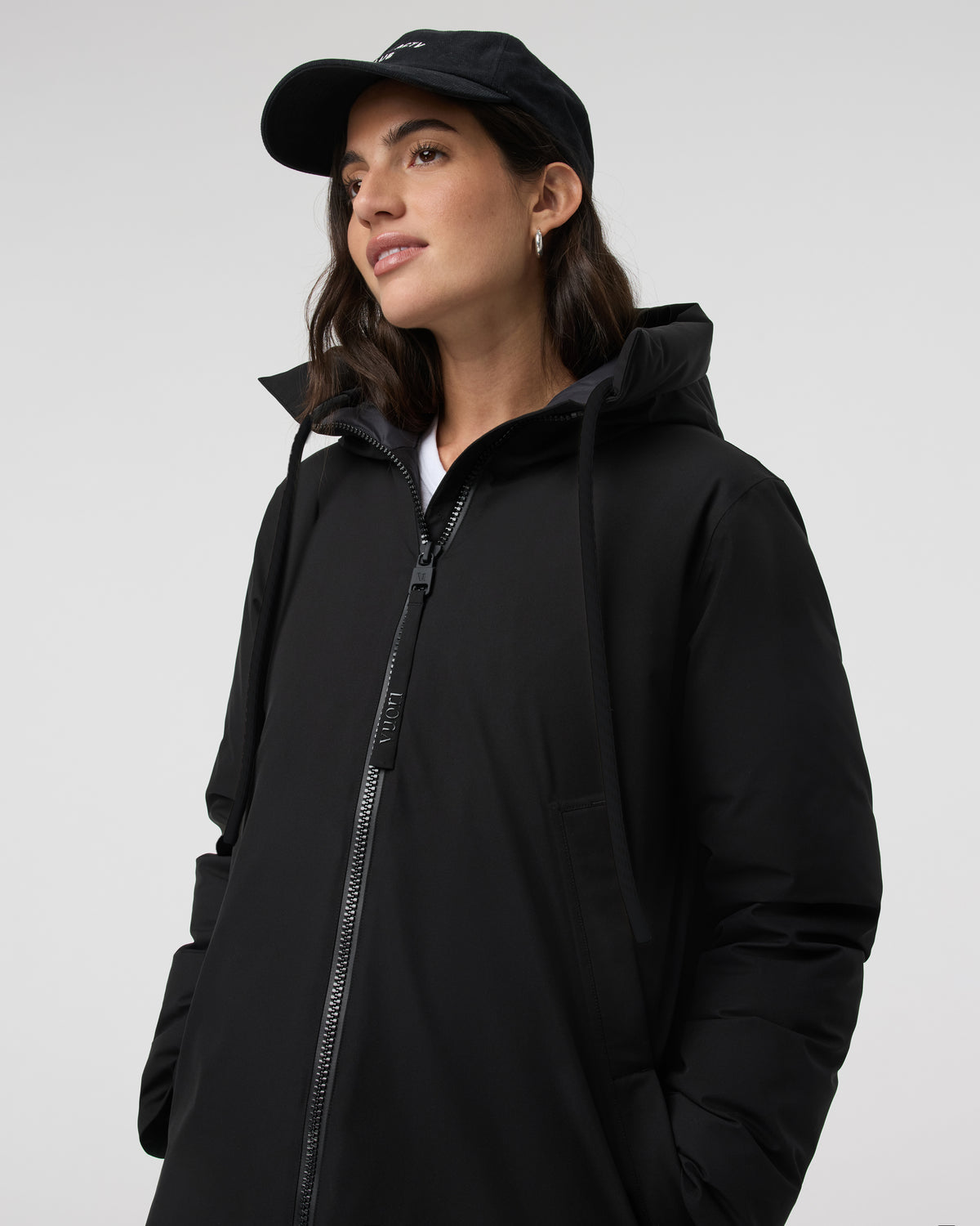Icelandic Anorak Women's Black Waterproof Jacket - Image 2
