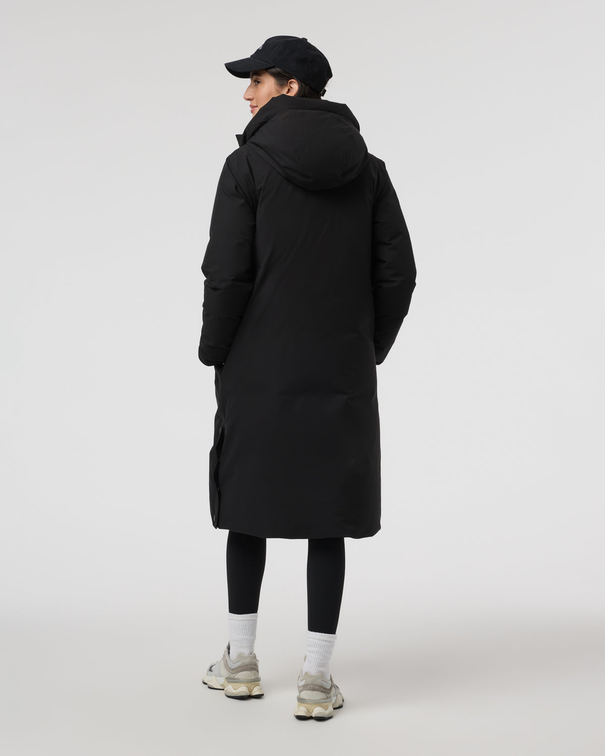 Icelandic Anorak Women's Black Waterproof Jacket - Image 3