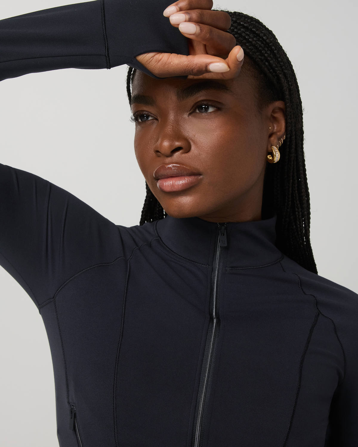 Vuori AllTheForm? Fitness Jacket Women's Black Workout Jacket - Image 2