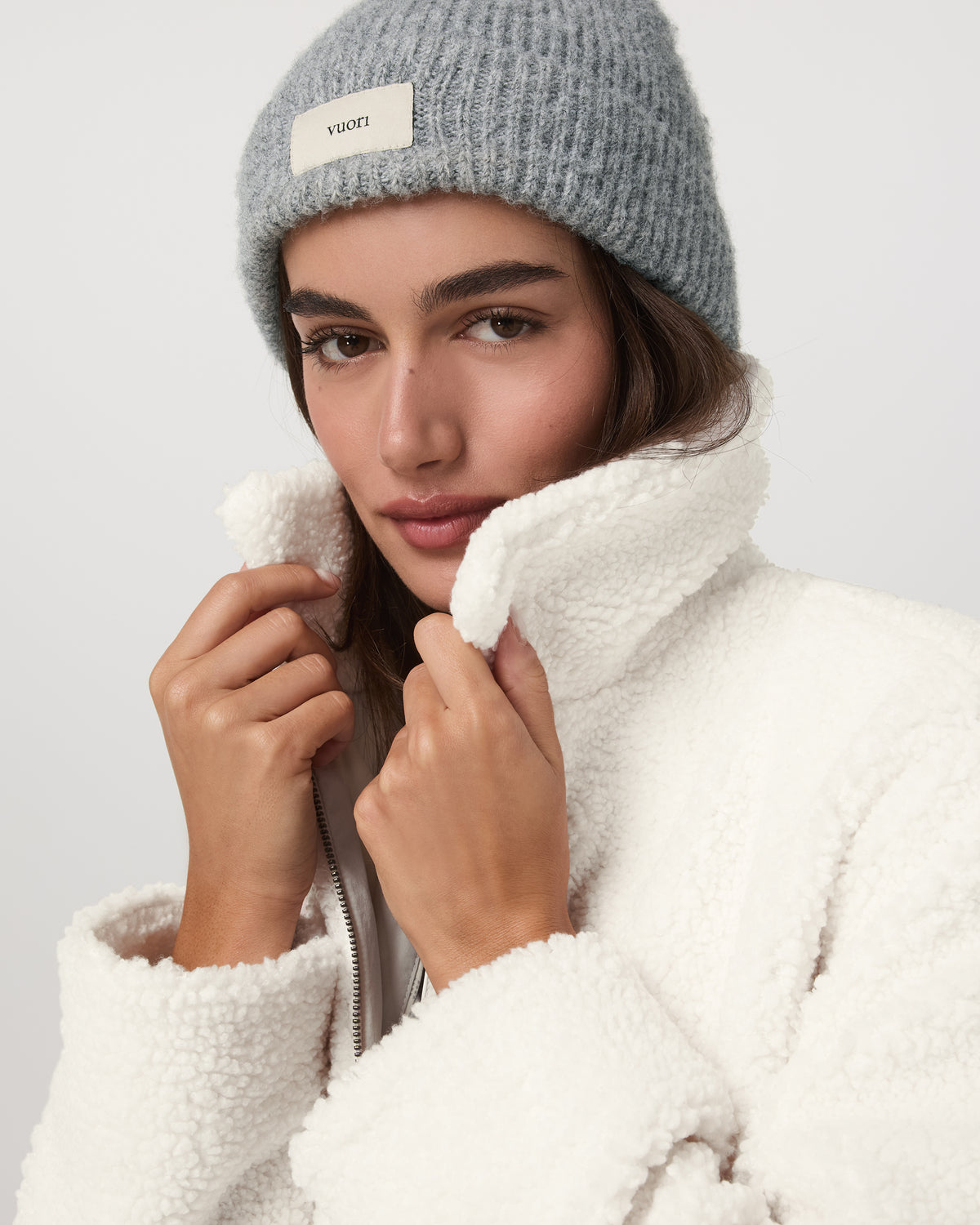 Lou Full Zip Jacket Women's Marshmallow Fleece Jacket - Image 5