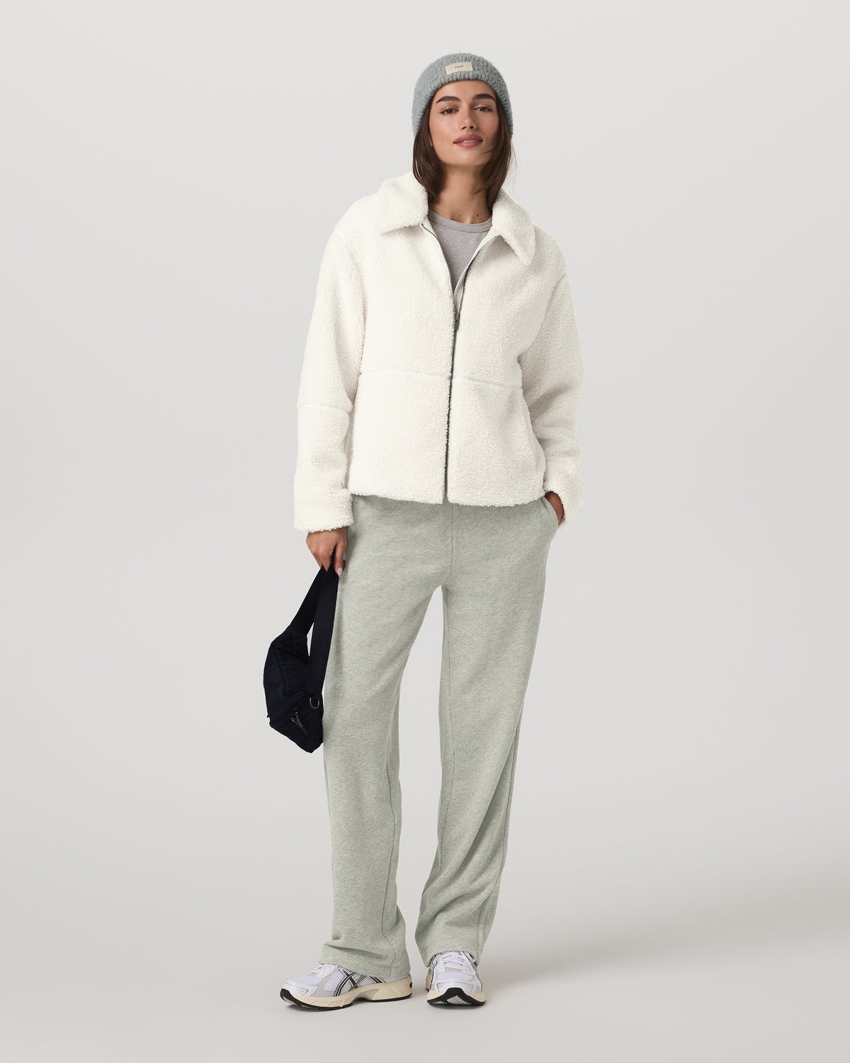 Lou Full Zip Jacket Women's Marshmallow Fleece Jacket - Image 6